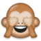 See-No-Evil Monkey emoji on LG